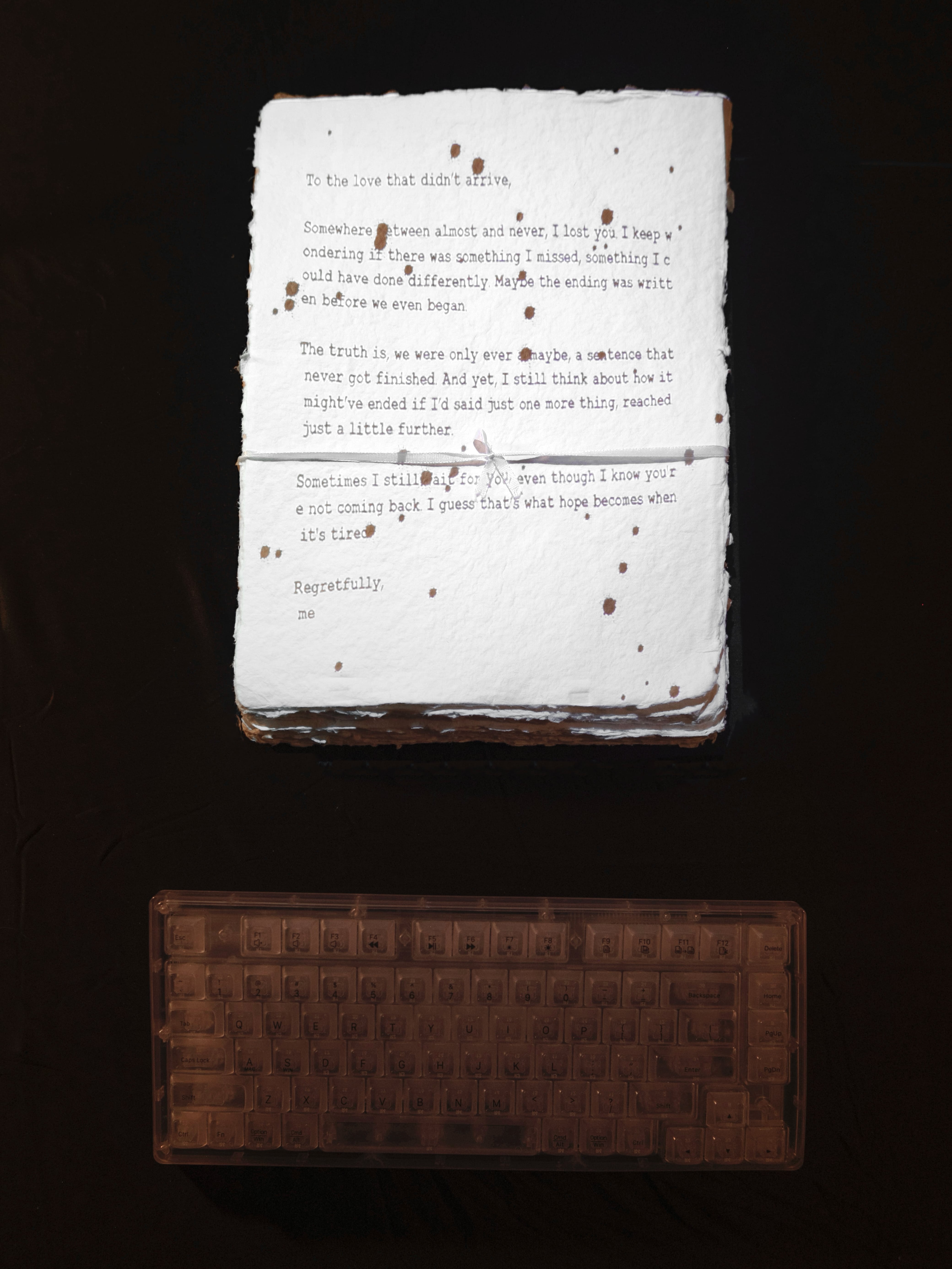 letters installation 1